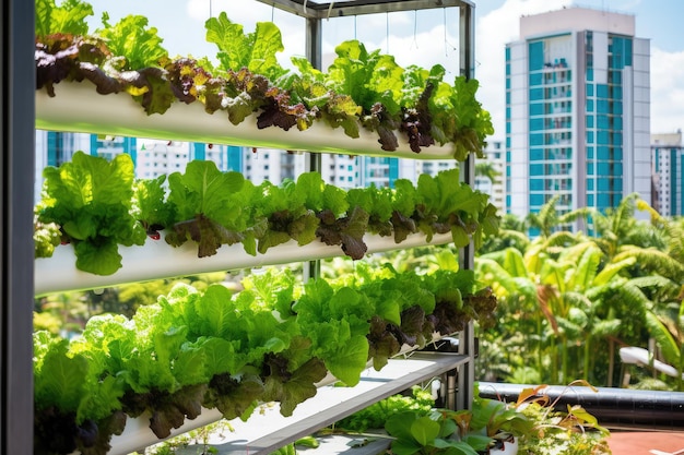 Photo plant hangers on the balcony at home