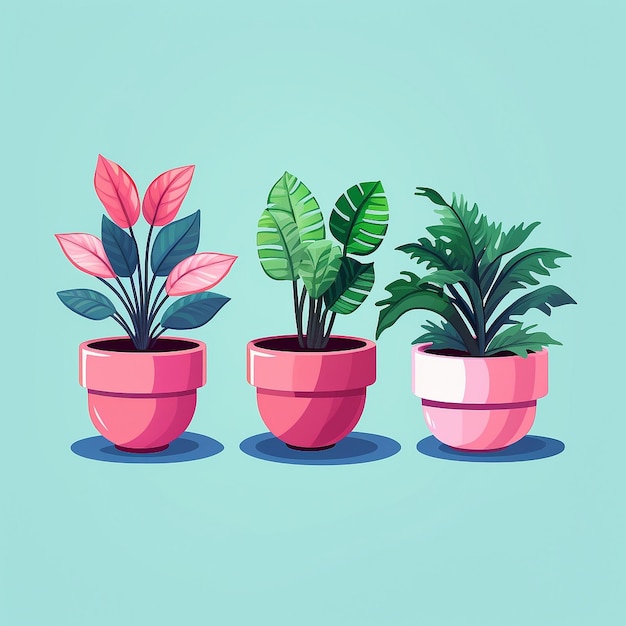 Photo plant illustration