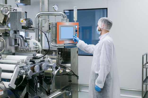 Plant picture scientist configures control panel