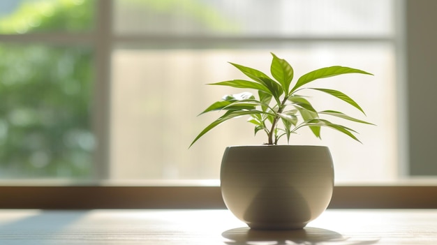 plant in pot isolated HD 8K wallpaper Stock Photographic Image