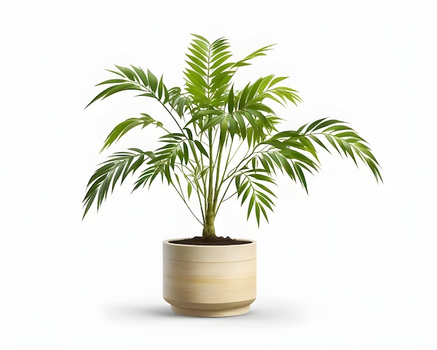 a plant in a pot that is made by a plant