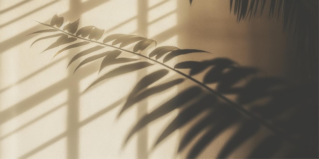 Photo plant shadow background