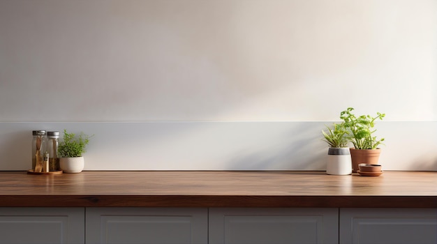 a plant on a table with a pot