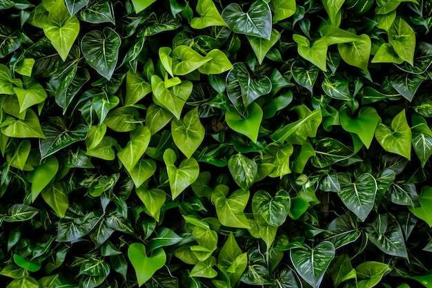 Растительные стены натуральные зеленые обои и фон