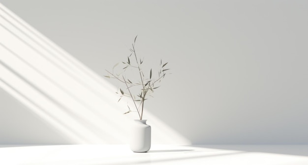 plant on white background