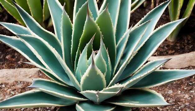 Photo a plant with a green leaf that says  succulent