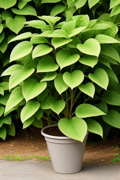 緑の葉を持つ植物