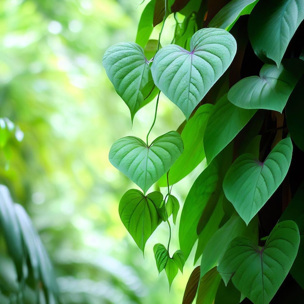 Planta de folhas verdes