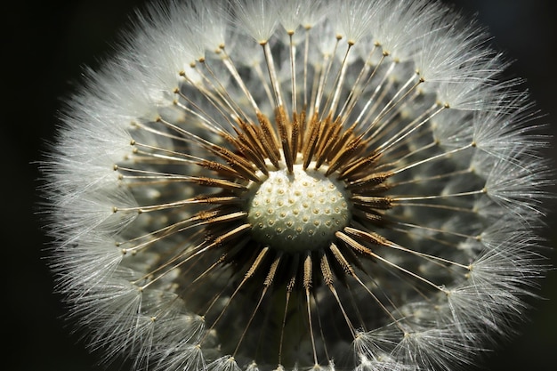 Planten close-up Paardebloem detail macro bloei