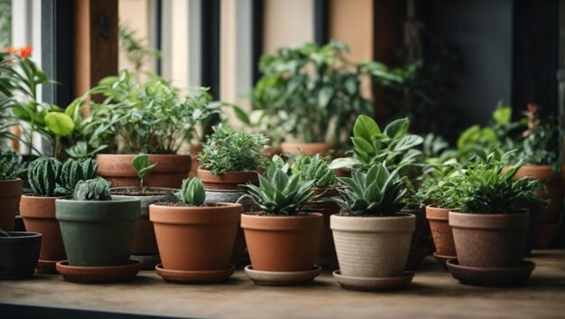 planten in potten
