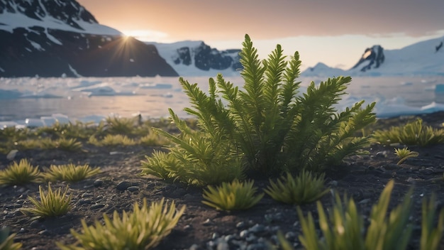 Planten op Antarctica