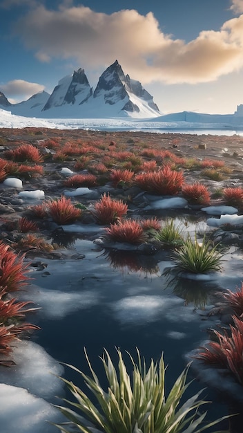 南極の植物