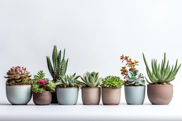 写真 鉢に 植えられた 白い 草地の 植物