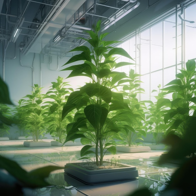 Plants in the laboratory of the future