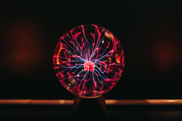 Photo plasma ball