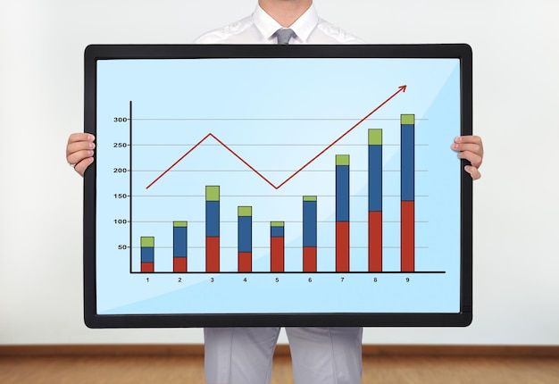 Photo plasma with chart