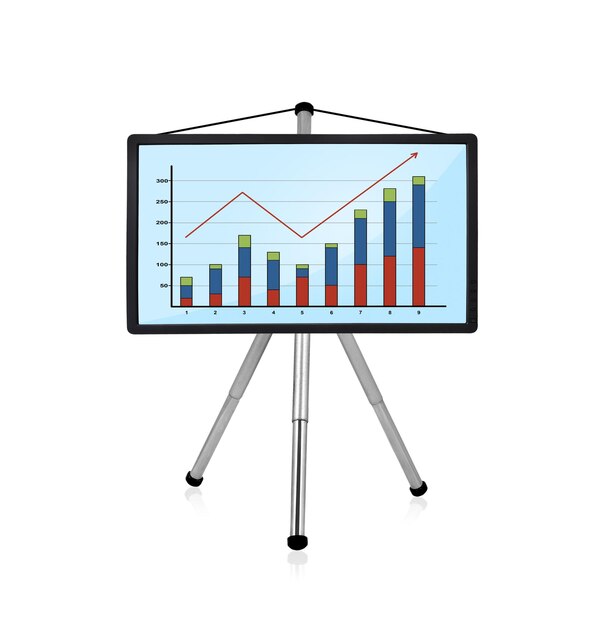 Plasma with chart