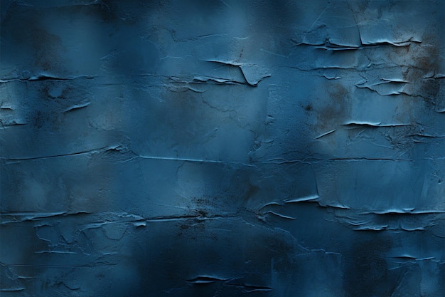 Plaster wall texture in denim blue with delicate subtle traces