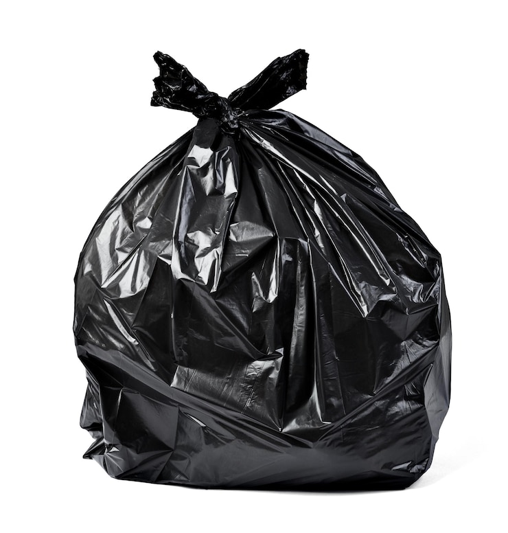 Photo plastic bag trash waste enviroment garbage pollution