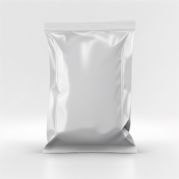 Premium Photo | Plastic bags foil chips packet mockup generative ai