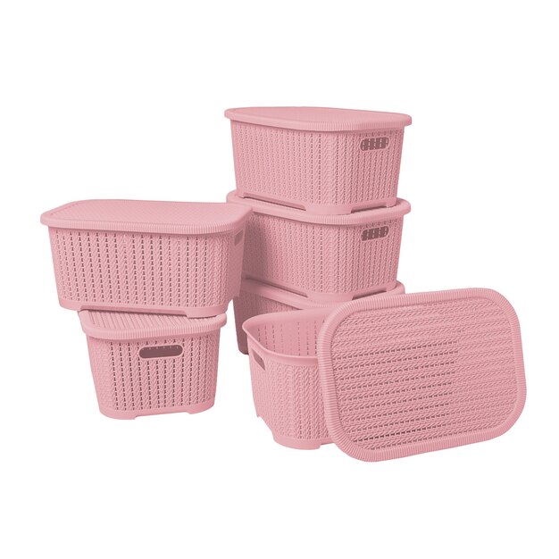 Photo plastic basket