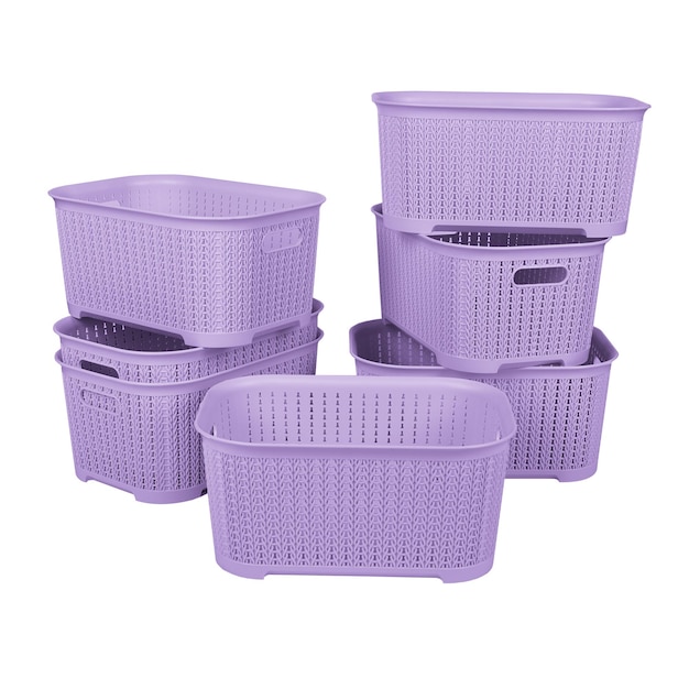 Photo plastic basket