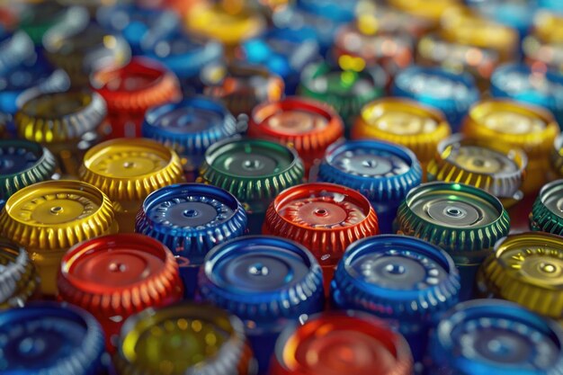 Plastic bottle caps