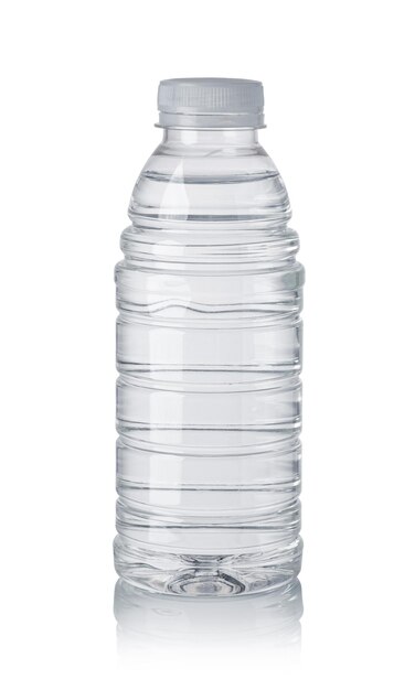 Plastic bottle of water