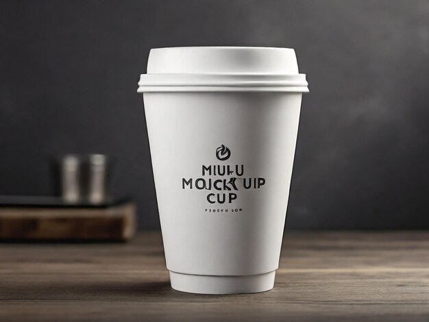 plastic coffee cup mockup