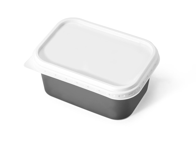 Plastic container for margarine spread butter