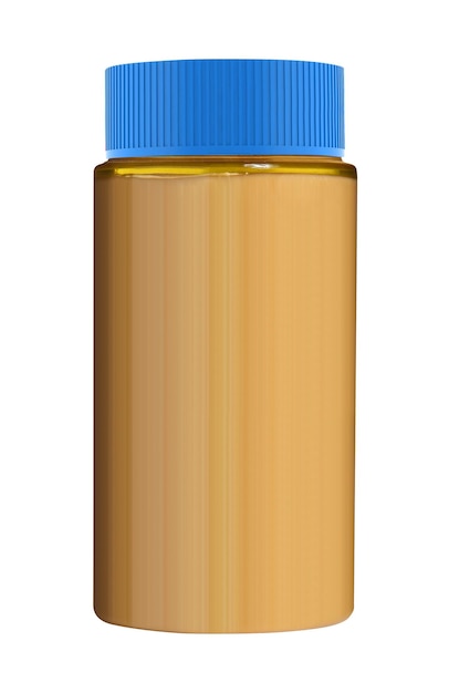 Plastic cosmetic bottle