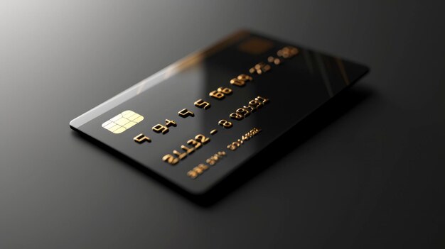 Photo plastic credit or debit card