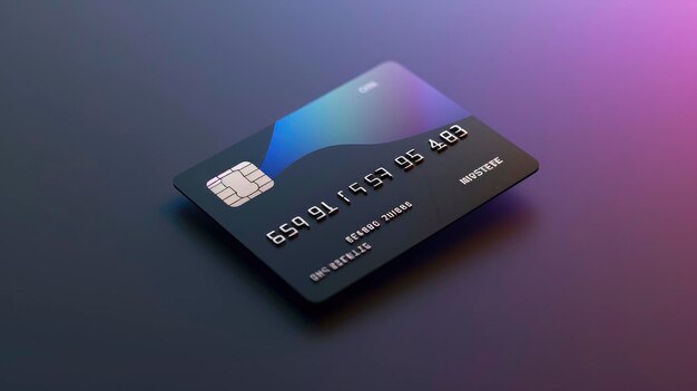 Photo plastic credit or debit card