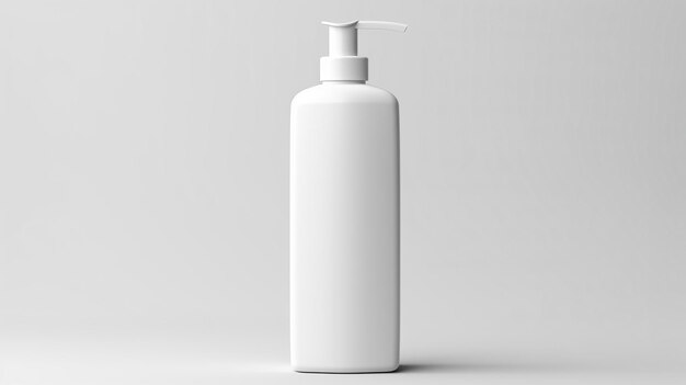 Plastic Dispenser Bottle Mockup