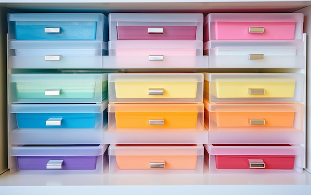 Plastic Drawers for Office Organization