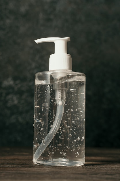 Plastic fles handdesinfecterend product
