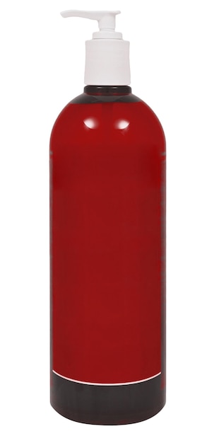 Plastic fles huidverzorgingsproduct