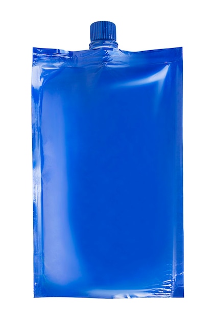 Plastic packet isolated