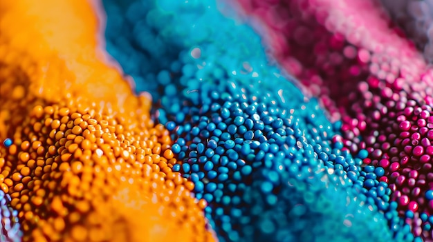 Plastic pellets Background Closeup Plastic granules Polymer plastic beads resin polymer