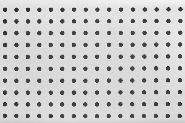 Plastic perforated background