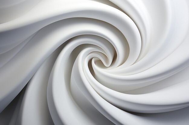 Photo plastic spirals on white background