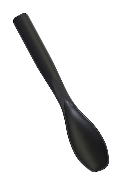 plastic spoon isolated