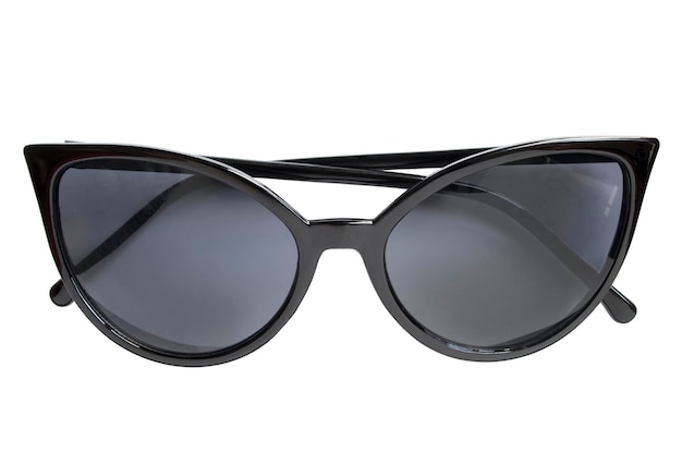 Plastic sunglasses isolated