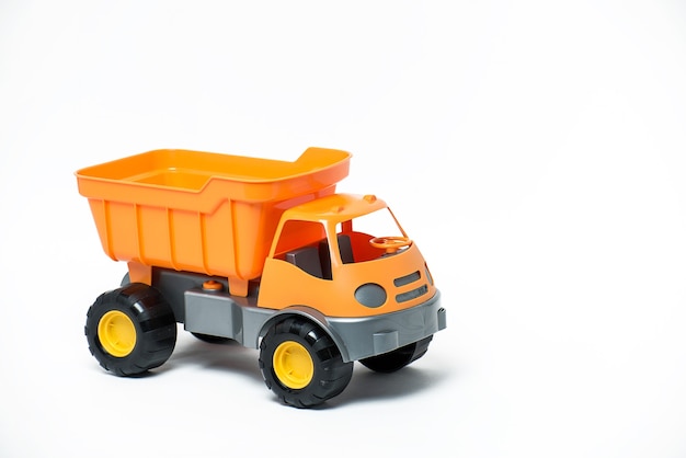 Plastic toy truck