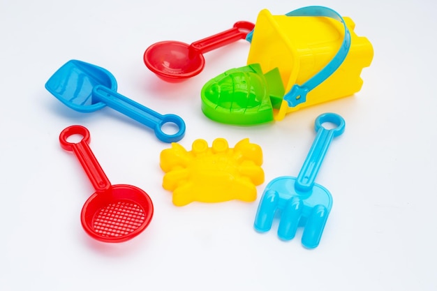 Plastic toys shovels with bucket