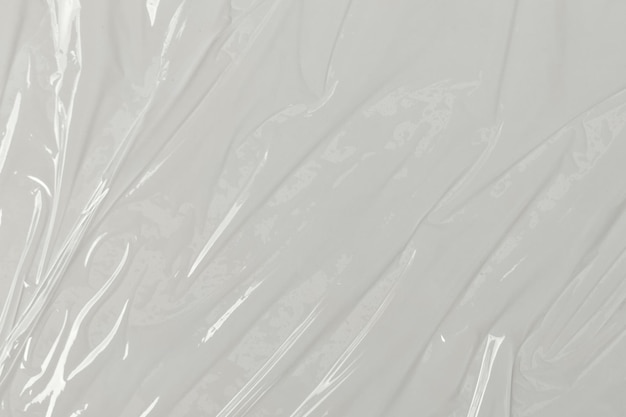 plastic transparent cellophane bag on white background white plastic film wrap texture background white plastic bag texture
