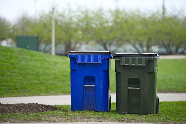 Plastic vuilniscontainers