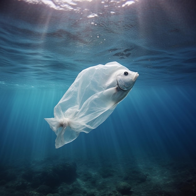 Plastic waste in the deep ocean