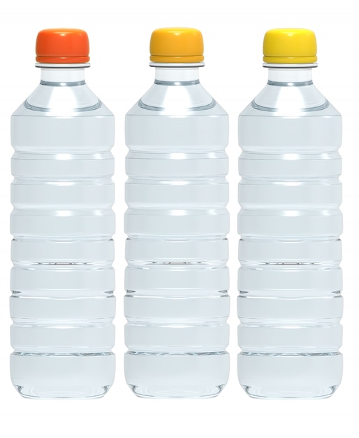 Plastic water bottle