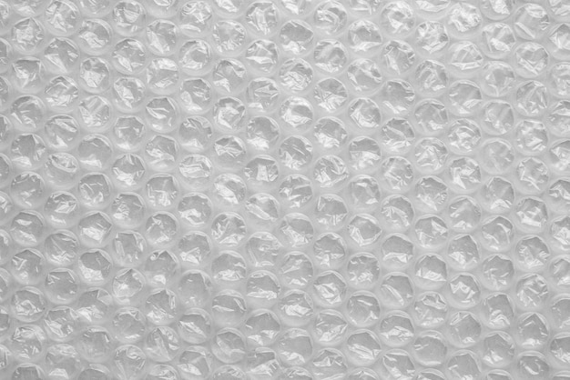 Photo plastic wrap air bubble texture background packaging material